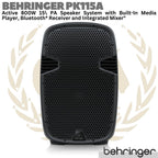 BEHRINGER PK115A Active 800W 15 inch PA Speaker System | Spiker Aktif