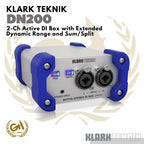 KLARK TEKNIK DN200 V2 Active DI Box with Extended Dynamic Range Aktif