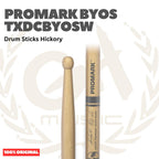 PROMARK BYOS TXDCBYOSW Lacquered Hickory Stick Drum - Stik Drum Original Asli