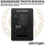 BEHRINGER TRUTH B1030A Active Studio Monitor Speaker 5" Kevlar Woofer