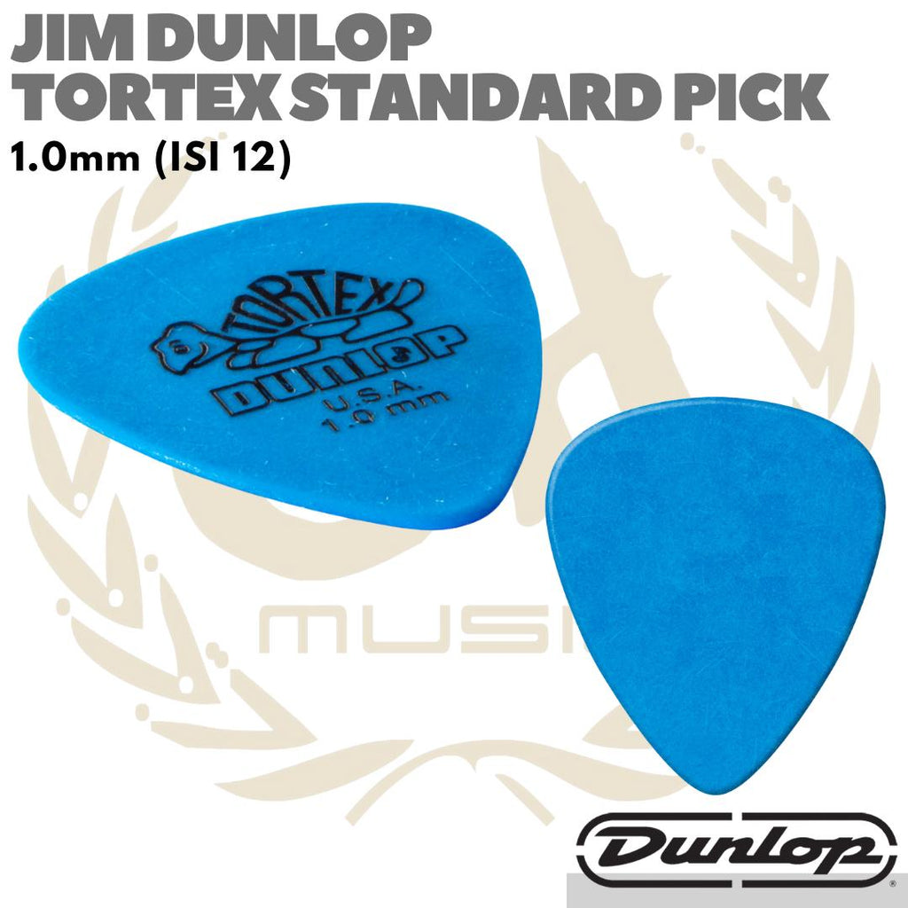 JIM DUNLOP TORTEX STANDARD PICK | Pik STD Gitar Bass isi 12