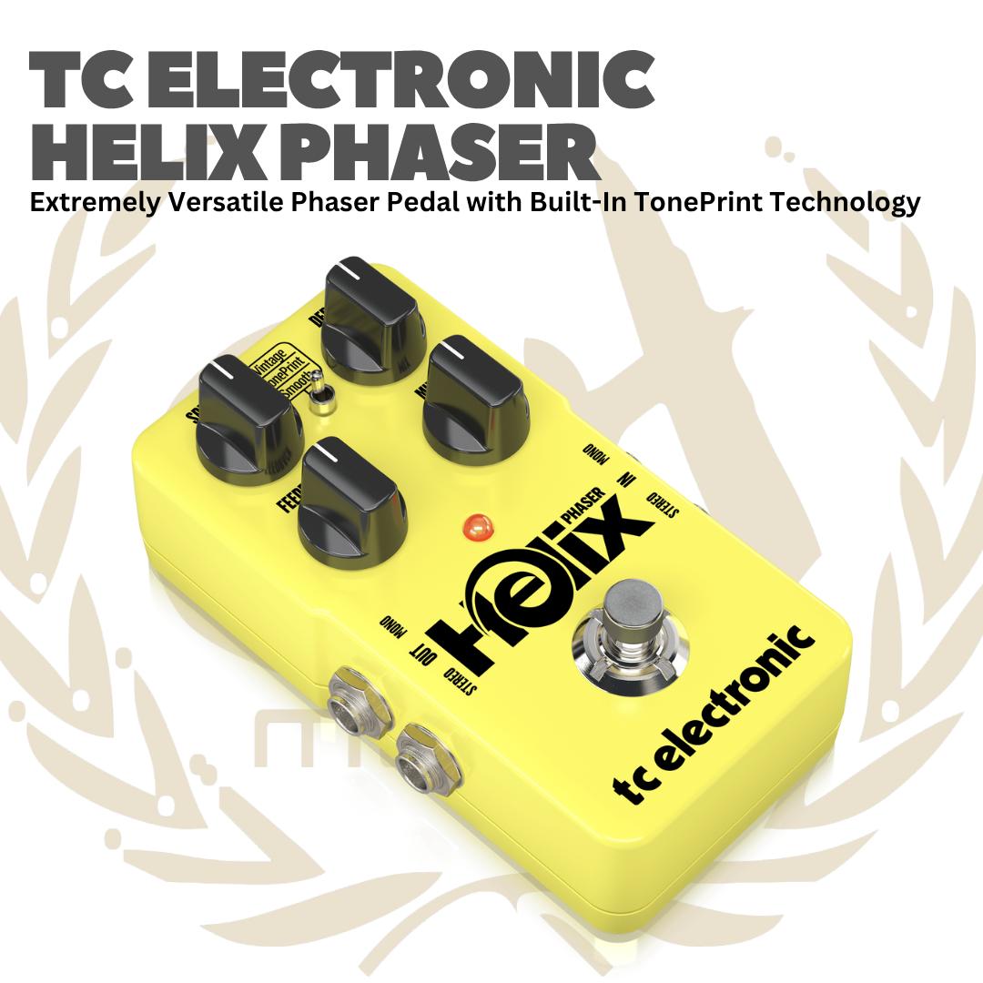 TC Electronic Helix Phaser - Efek Gitar Bass Pedal