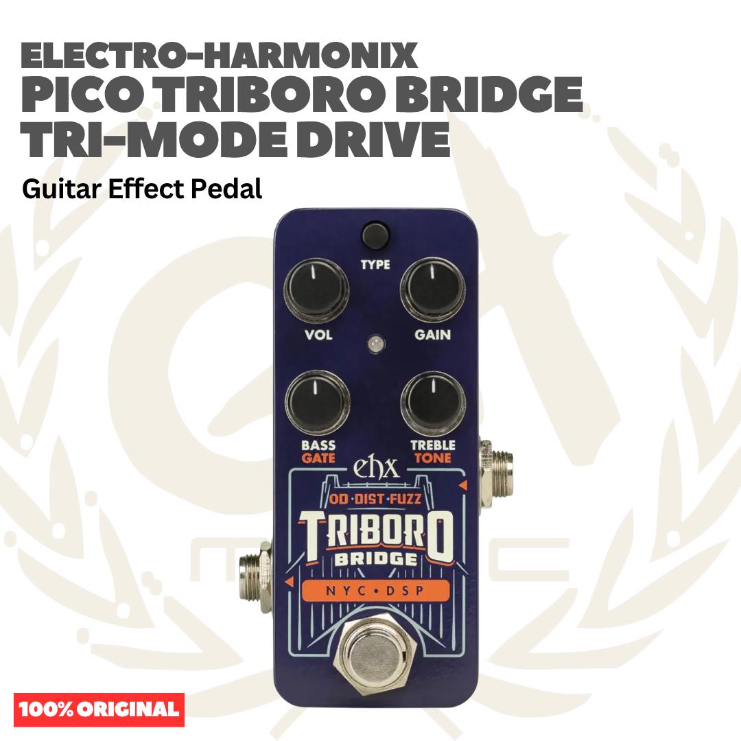 Electro-Harmonix Pico Triboro Bridge Tri-mode Drive Guitar Effects Pedal - Efek Pedal Gitar