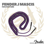 Fender J Mascis Coiled Instrument Cable - Kabel Instrumen Gitar Bass