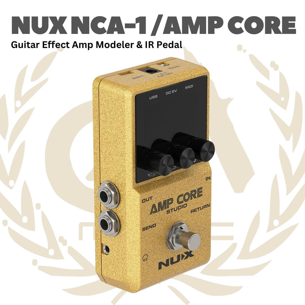 NUX NCA-1 Amp Core Studio Guitar Effect Pedal - Efek Pedal