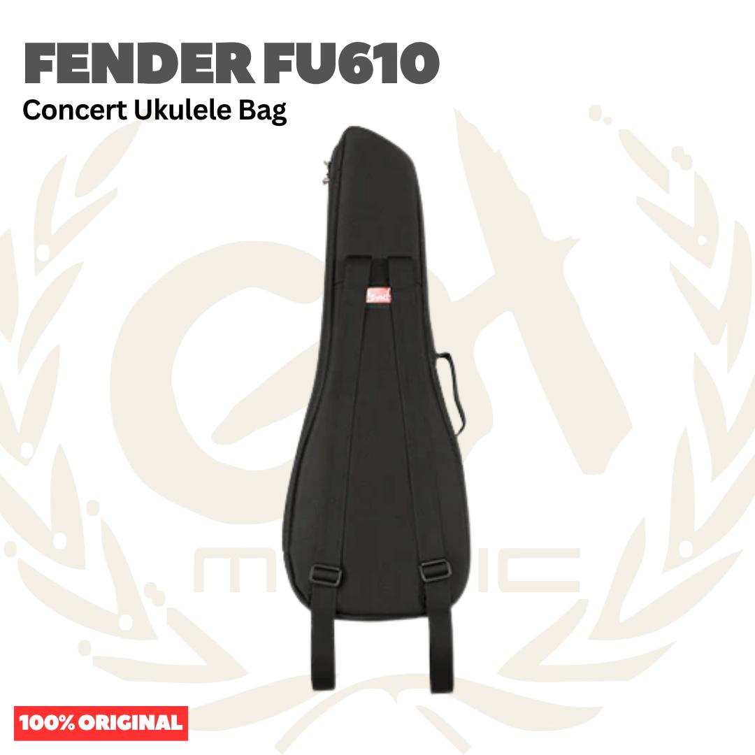 Fender FU610 Concert Ukulele Bag - Tas Case Ukulele Konser