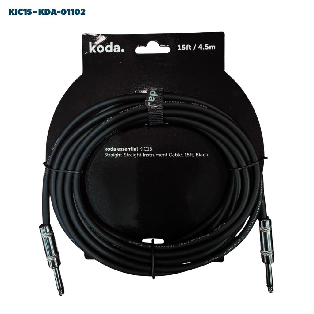 KODA ESSENTIAL STRAIGHT-STRAIGHT INSTRUMENT CABLE - Kabel Instrumen KIC