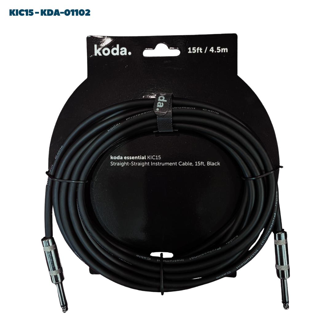 KODA ESSENTIAL STRAIGHT-STRAIGHT INSTRUMENT CABLE - Kabel Instrumen KIC