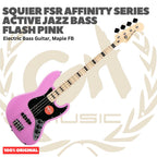 Squier FSR Affinity Series Active Jazz Bass Electric Bass Guitar - Bass Listrik Elektrik Original Asli
