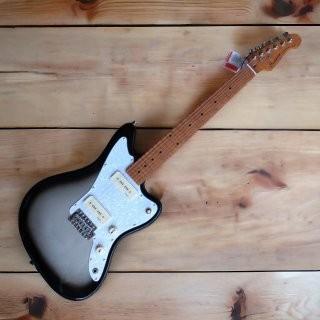 SCORPION JS26 Black Jaguar Series Electric Guitar | Gitar Jazzmaster - SVB, GITARONLY