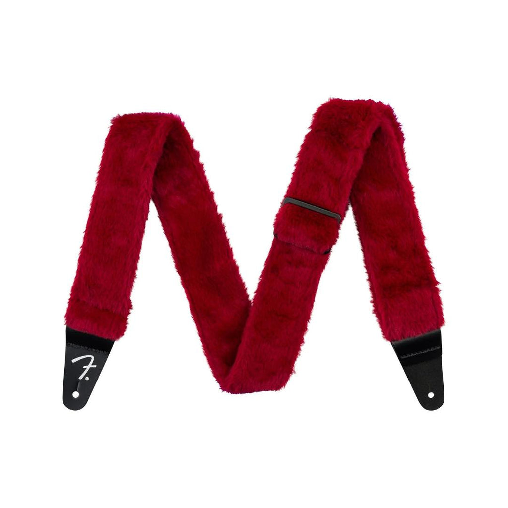 Fender Poodle Plush Guitar Strap - Strep Gitar