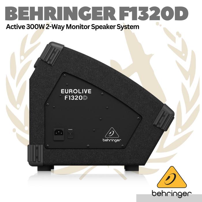 Behringer F1320D 300W 12 inch Active Floor Monitor - Spiker Aktif