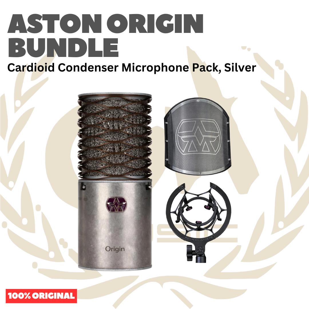 ASTON ORIGIN BUNDLE & BLACK BUNDLE Large Diaphragm Studio Condenser Microphone (made in UK)