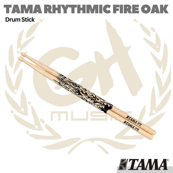TAMA F Design Series Rhythmic Fire Oak Sticks - Stik Drum