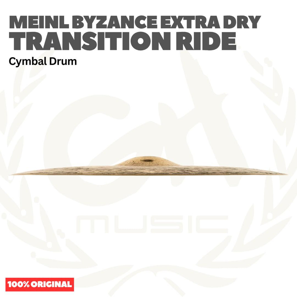 MEINL B21TSR Byzance Extra Dry Transition Ride Cymbal 21 inch - Simbal Drum