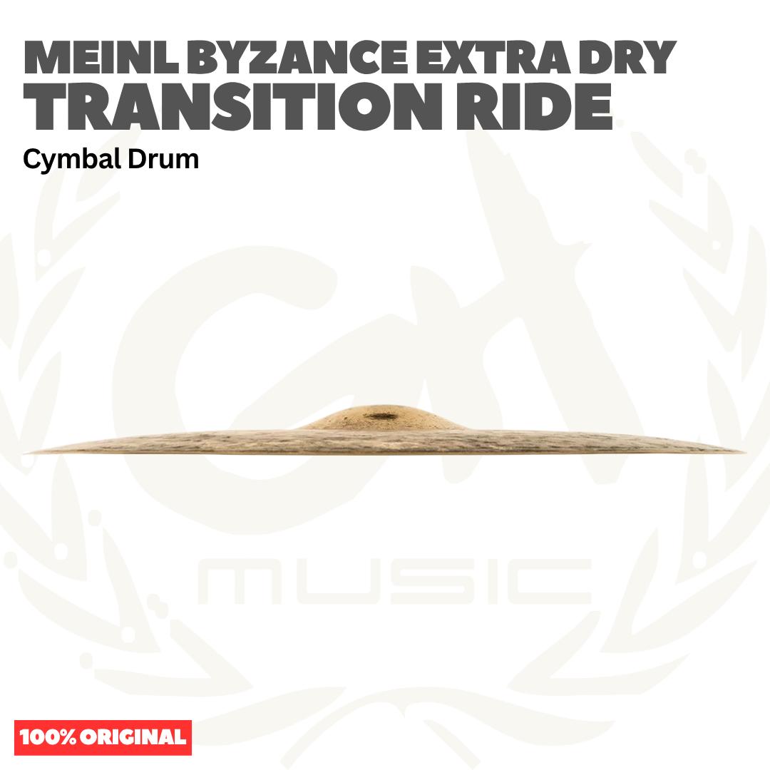 MEINL B21TSR Byzance Extra Dry Transition Ride Cymbal 21 inch - Simbal Drum