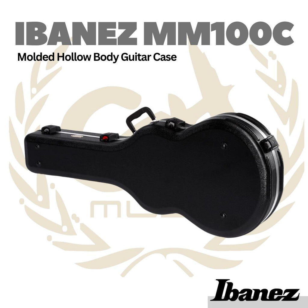 Ibanez MM100C Molded Hollow Body Guitar Case - Hardcase Koper Gitar