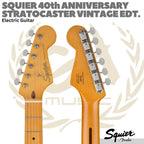 Squier 40th Anniversary Stratocaster Vintage Edition Electric Guitar