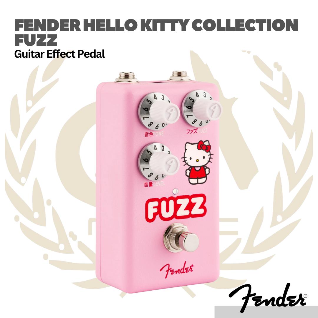 Fender Hello Kitty Collection Fuzz Guitar Effect Pedal - Efek Pedal