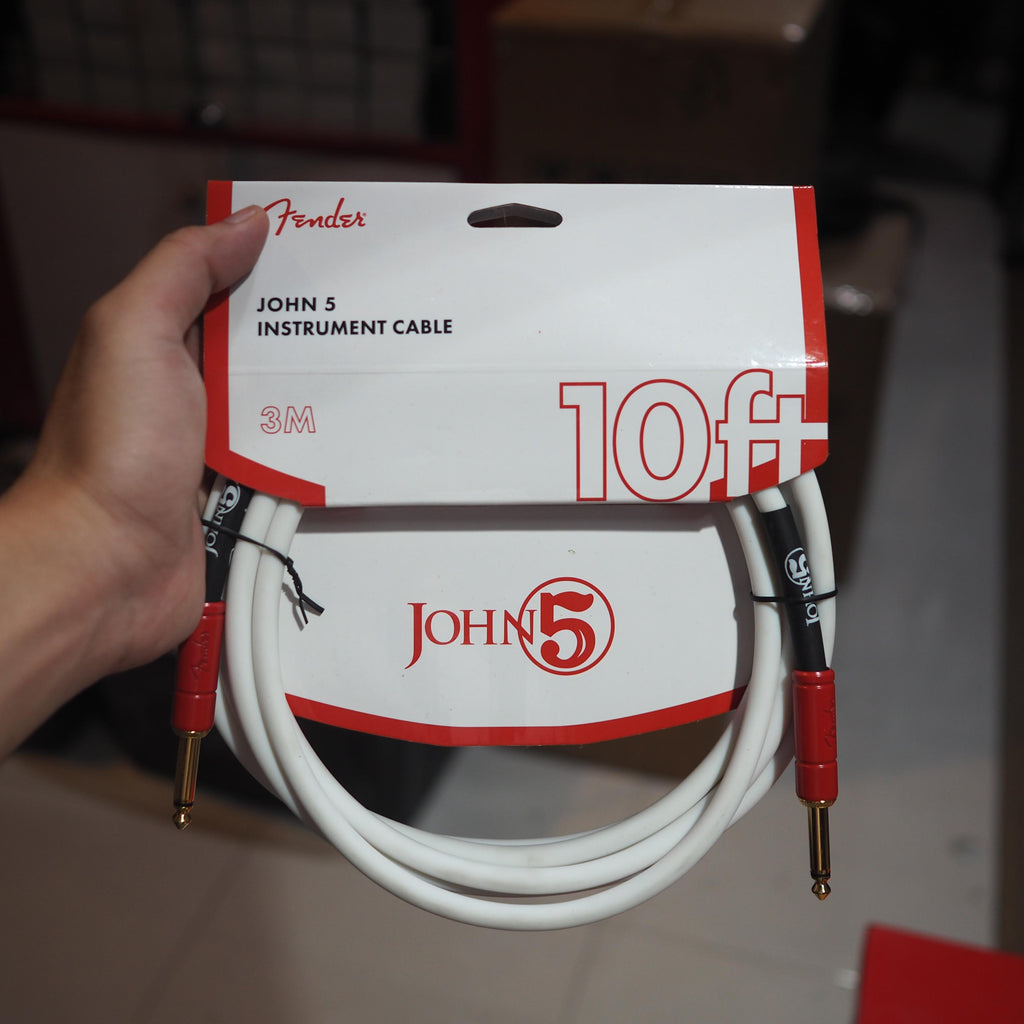 Fender John 5 10FT Instrument Cable - Kabel Jack Gitar Bass Akai
