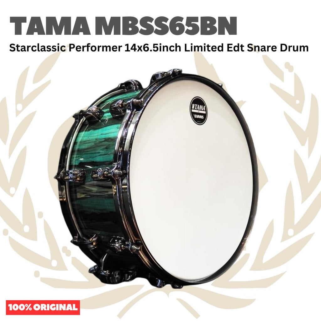 TAMA MBSS65BN 14x6.5inch Starclassic Performer Snare Drum - Senar Drum | MBSS 65 BN
