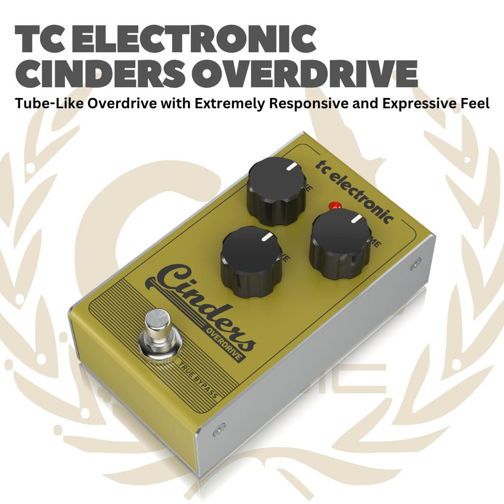 TC Electronic Cinders Overdrive - Efek Gitar Bass Pedal