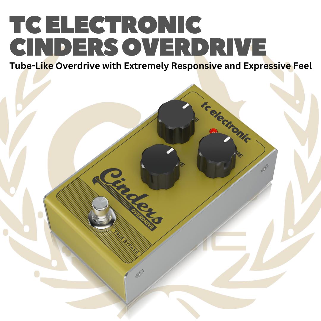 TC Electronic Cinders Overdrive - Efek Gitar Bass Pedal