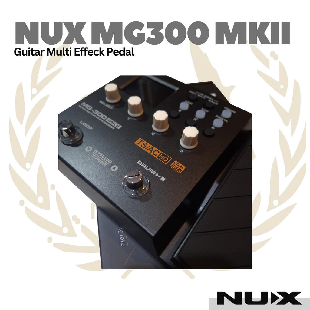 Nux MG300 MKII Guitar Multi Effect Pedal - Efek Gitar