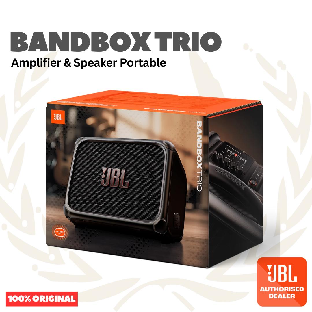 JBL Bandbox Trio Amplifier & Speaker Portable - Speaker Ampli Portabel Gitar Bass