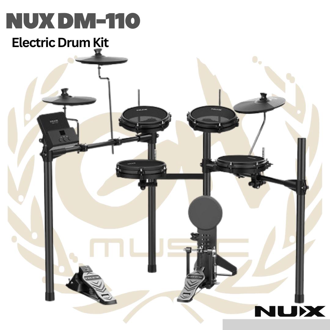Nux DM110 Electric Drum Kit Digital - Drum Elektrik Set DM-110 Original Asli