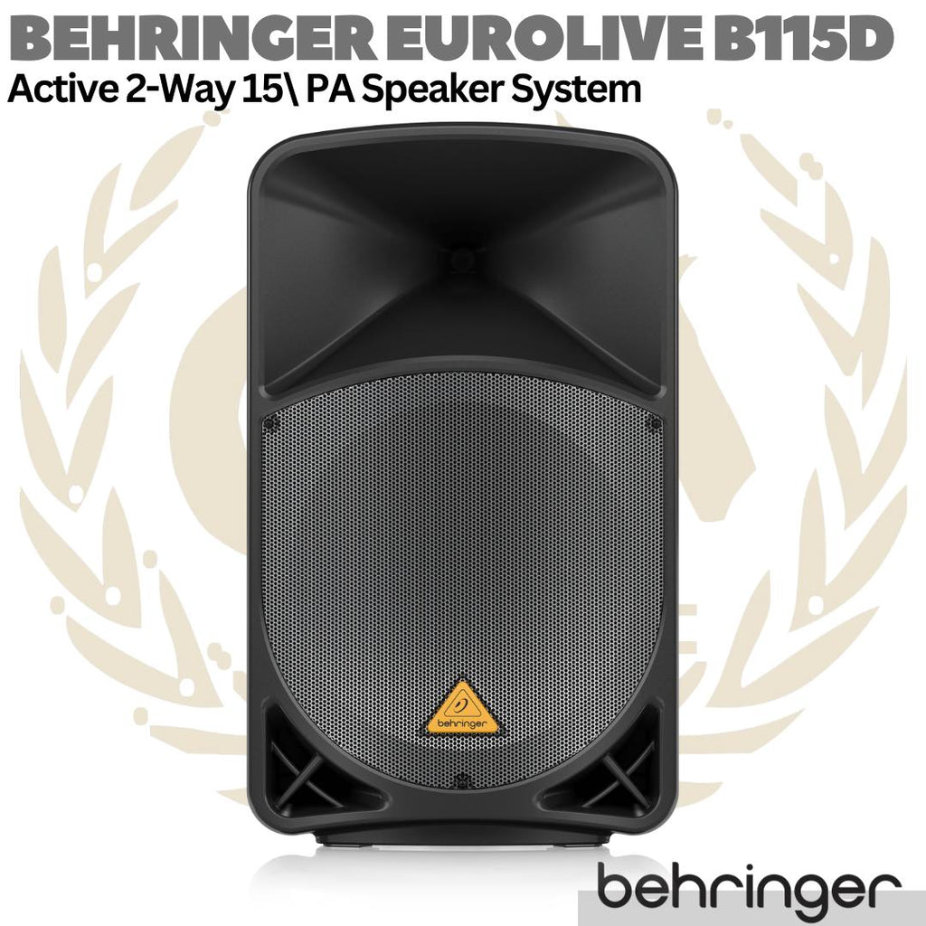 BEHRINGER EUROLIVE B115D Active 2 Way 15" PA Speaker System | Aktif