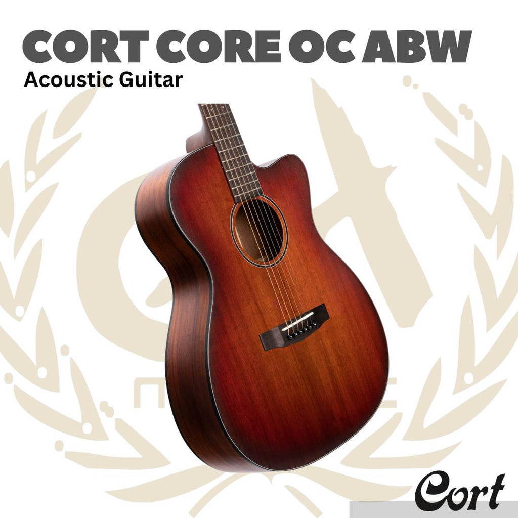 Cort Core OC Blackwood Acoustic Guitar - Gitar Akustik