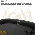 Fender FB620 Electric Bass Guitar Gig Bag - Gig Bag Bass Elektrik