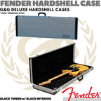 FENDER G&G Deluxe Case Strat Tele - Kotak Penyimpanan Gitar Hardcase