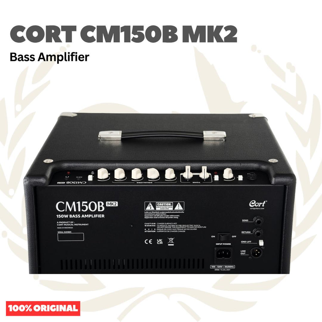 Cort CM150B MK2 Bass Amplifier - Speaker Ampli Bass 150 watt CM-150 B MK II
