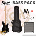 Squier Affinity PJ Bass Guitar Pack | Gig Bag & Rumble 15 Amplifier