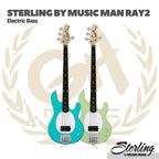 Sterling By Music Man StingRay RAY2 Electric Bass Guitar, Amaranth FB - Bass Elektrik