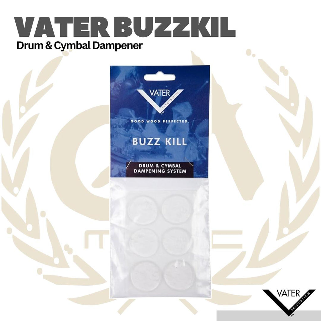 Vater Buzz Kill Drum Dampening Gels, 6-Pack - Peredam Getaran