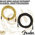 Fender Deluxe Series Angled Instrument Cable - KABEL INSTRUMEN