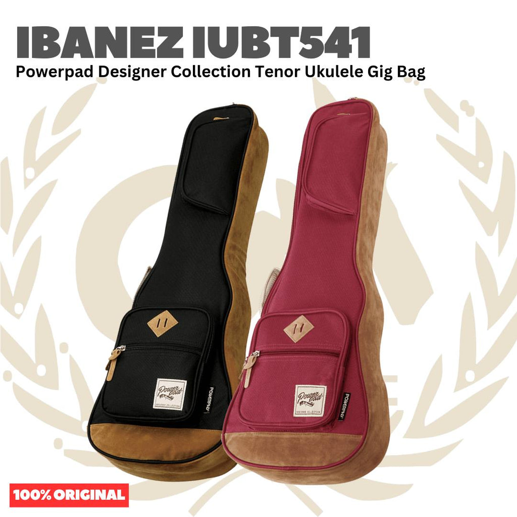 Ibanez IUBT541 Powerpad Designer Collection Gig Bag for Tenor Ukulele - Tas Ukulele Tenor Original Asli