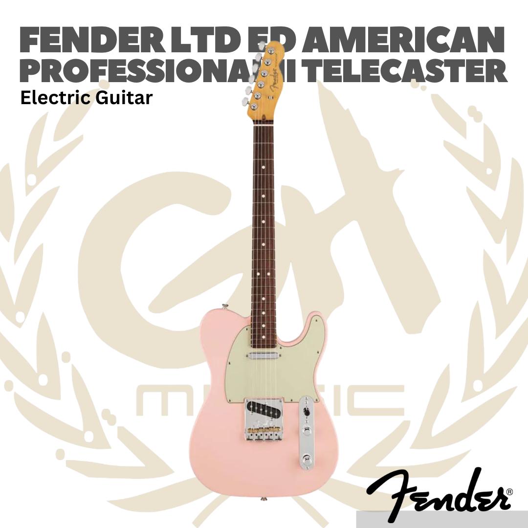 Fender Ltd Ed American Professional II Telecaster Electric Guitar, RW FB - Gitar Elektrik