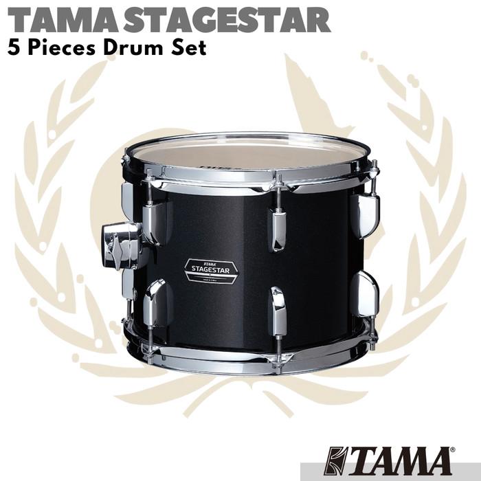 TAMA STAGESTAR 5 Pieces Drum Set Kit + Cymbals | ST50H6C Stage Star