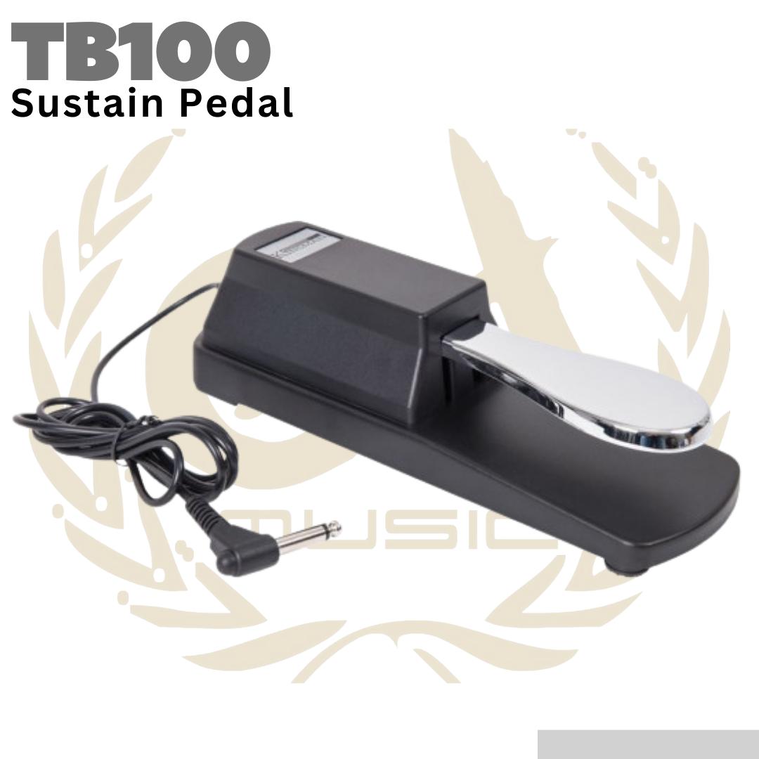 TB100 Pedal Sustain Piano Keyboard | TB-100