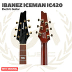 Ibanez Iceman IC420 Electric Guitar w/IC Bag | Gitar Elektrik Original
