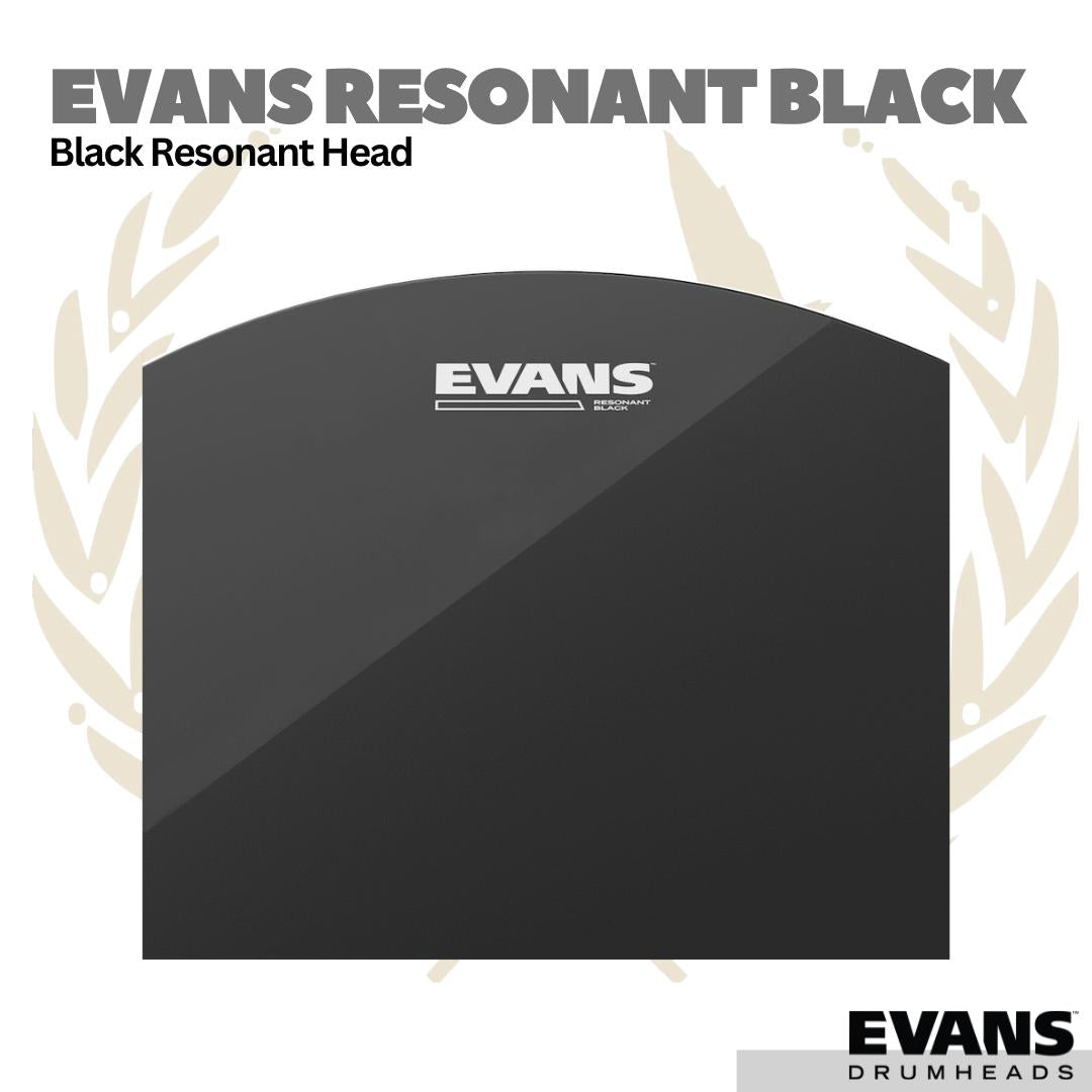 Evans Resonant Black Drum Head - Membran Drum
