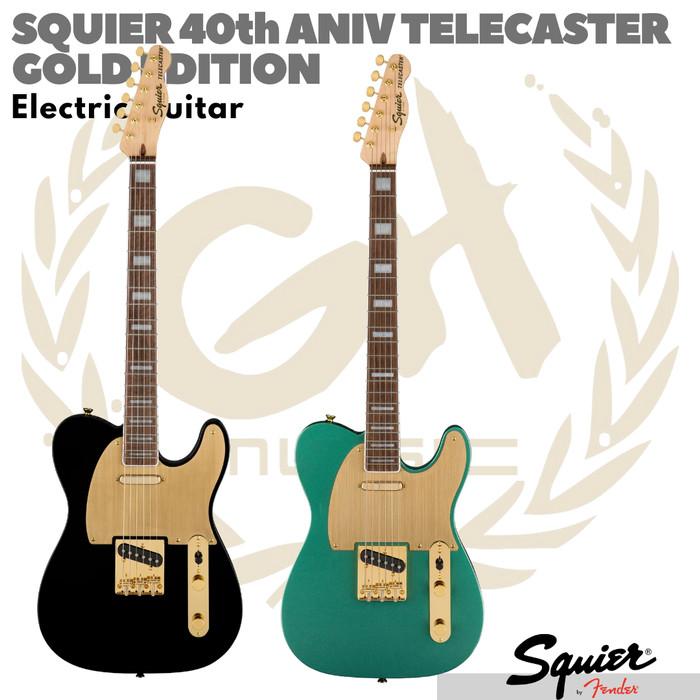 SQUIER TELECASTER Gold Edition 40th Anniversary | Gitar Elektrik