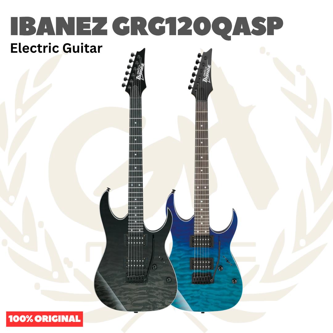 Ibanez Gio GRG120QASP Electric Guitar - Gitar Elektrik Original Asli