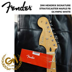 FENDER JIMI HENDRIX SIGNATURE STRATOCASTER MAPLE FB - Gitar Elektrik