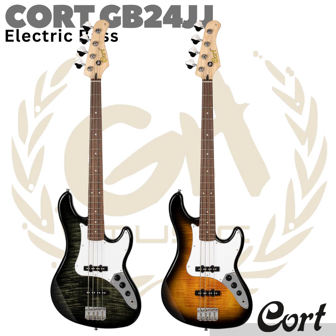 CORT GB24JJ Electric Bass Guitar - Bass Listrik Elektrik GB24
