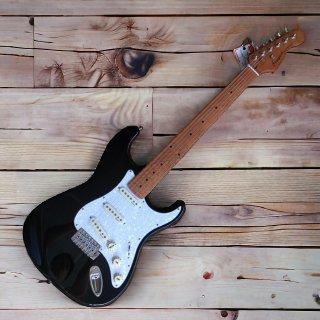 SCORPION JS21 Black Jaguar Series Electric Guitar | Gitar Stratocaster - BK, GITARONLY